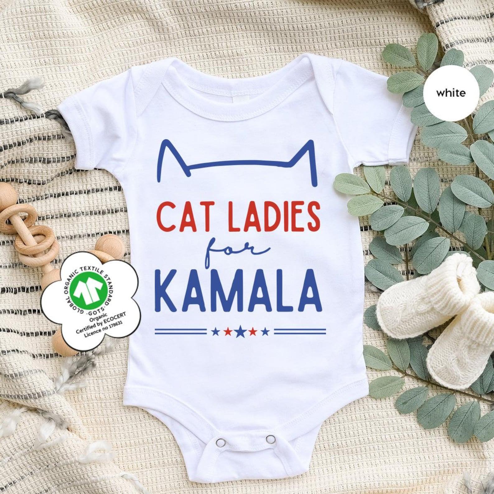 Empower the Future Cat Ladies for Kamala Harris 2024 Youth T-Shirt