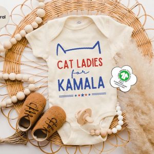 Empower the Future Cat Ladies for Kamala Harris 2024 Youth T-Shirt