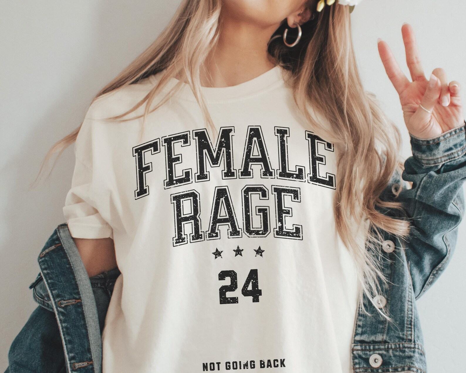 Empower Your Voice Female Rage Feminist Shirt for Kamala Harris 2024 - Image 2