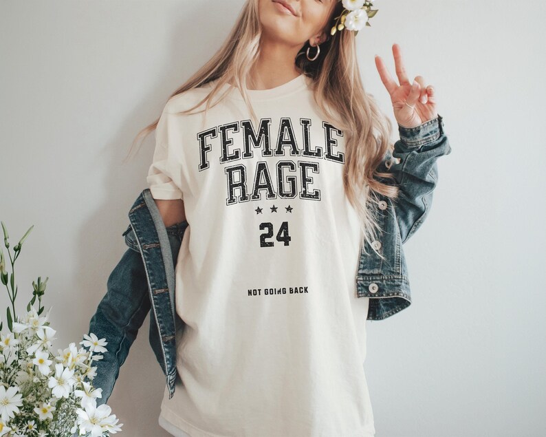 Empower Your Voice Female Rage Feminist Shirt for Kamala Harris 2024