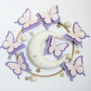 Enchanted Butterfly Haven A Serene Mobile for Baby’s Dreams