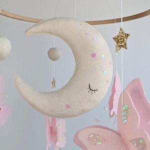 Enchanted Butterfly Haven A Serene Mobile for Baby’s Dreams