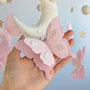Enchanted Butterfly Haven A Serene Mobile for Baby’s Dreams