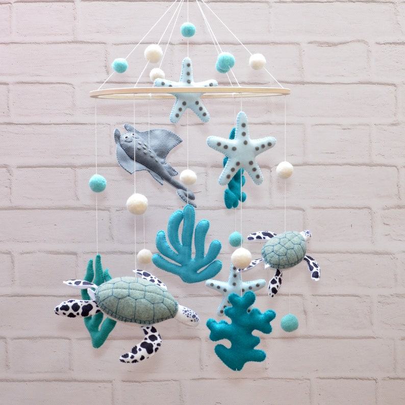 Enchanted Ocean Baby Mobile A Serene Sanctuary for Your Little Mariner
