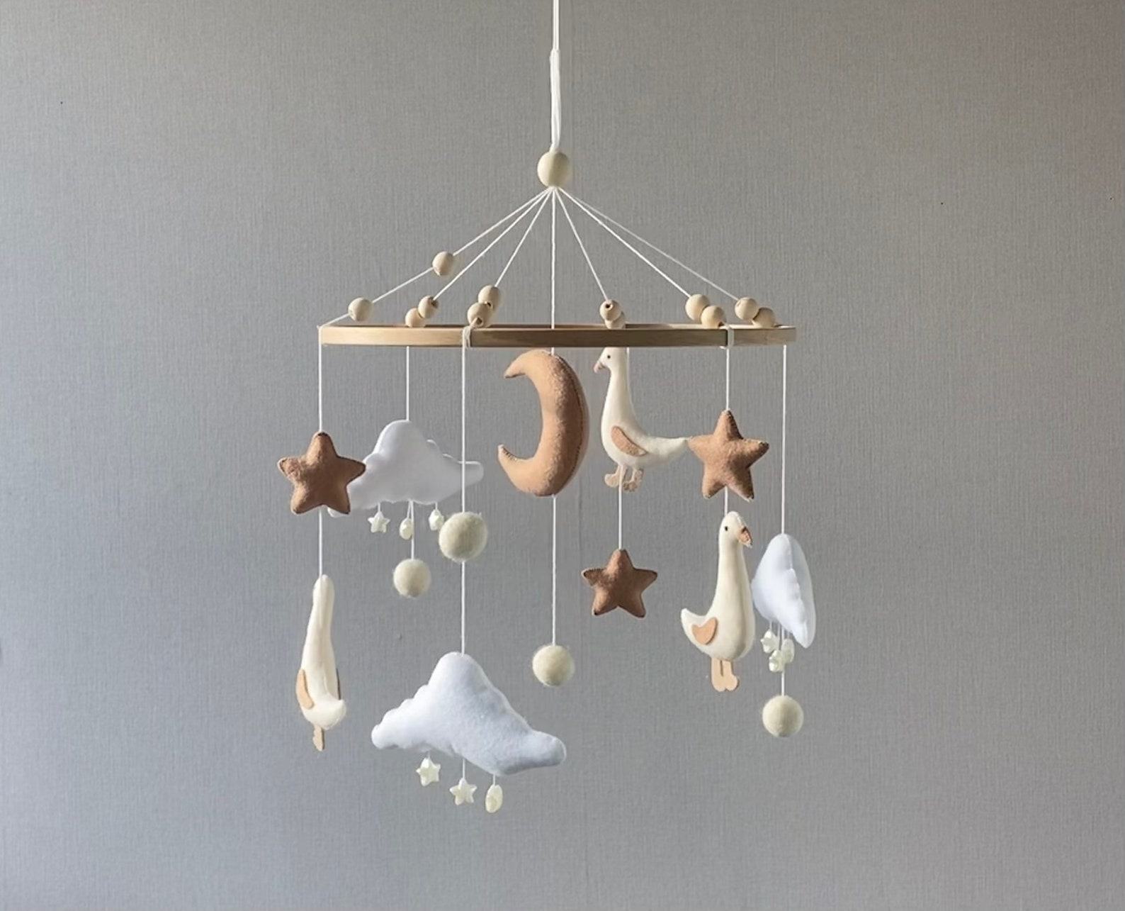 Enchanted Woodland Baby Geese Mobile A Serene and Realistic Nursery Haven - Image 2