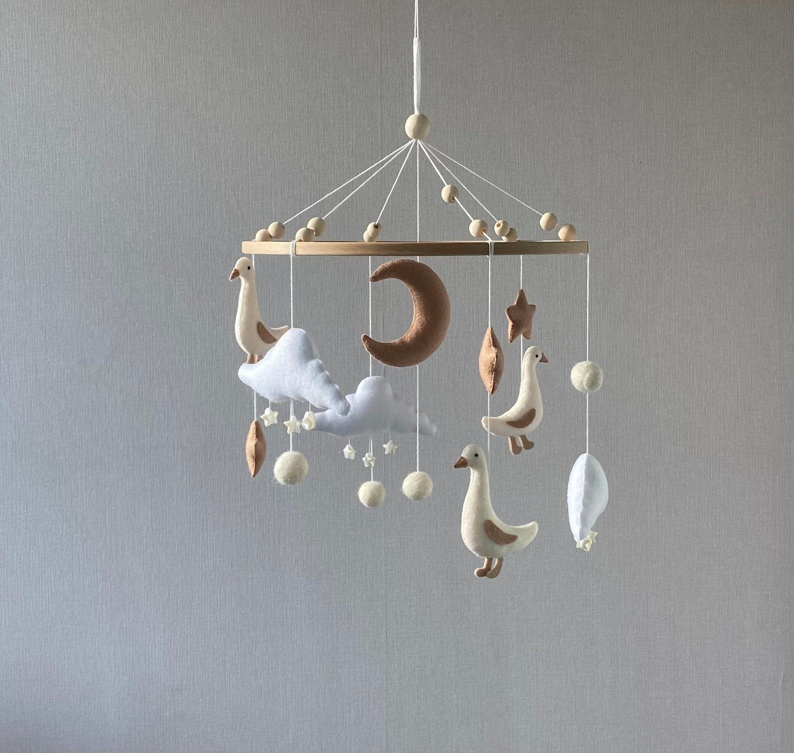 Enchanted Woodland Baby Geese Mobile A Serene and Realistic Nursery Haven - Image 5