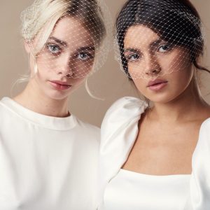 Enchanting Birdcage Veil Elevate Your Bridal Style with Timeless Elegance