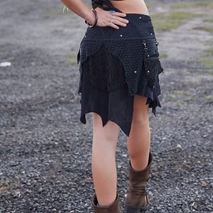 Enchanting Bohemian Rhapsody Steampunk, Pixie, and Gypsy Skirts for the Free-Spirited