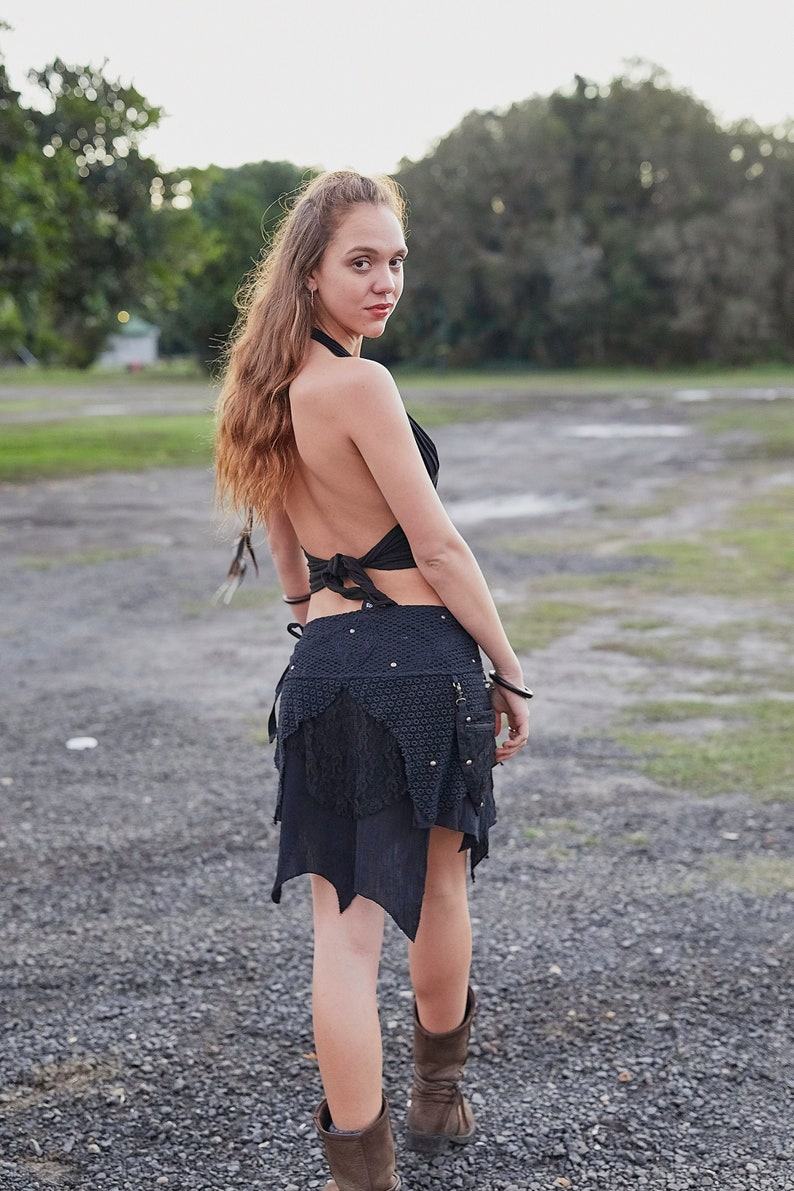 Enchanting Bohemian Rhapsody Steampunk, Pixie, and Gypsy Skirts for the Free-Spirited