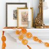 Enchanting Citrus Garland Dried Orange Slices for Festive Decor and Aromatherapy