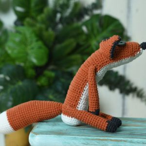 Enchanting Crochet Fox A Little Prince’s Faithful Companion