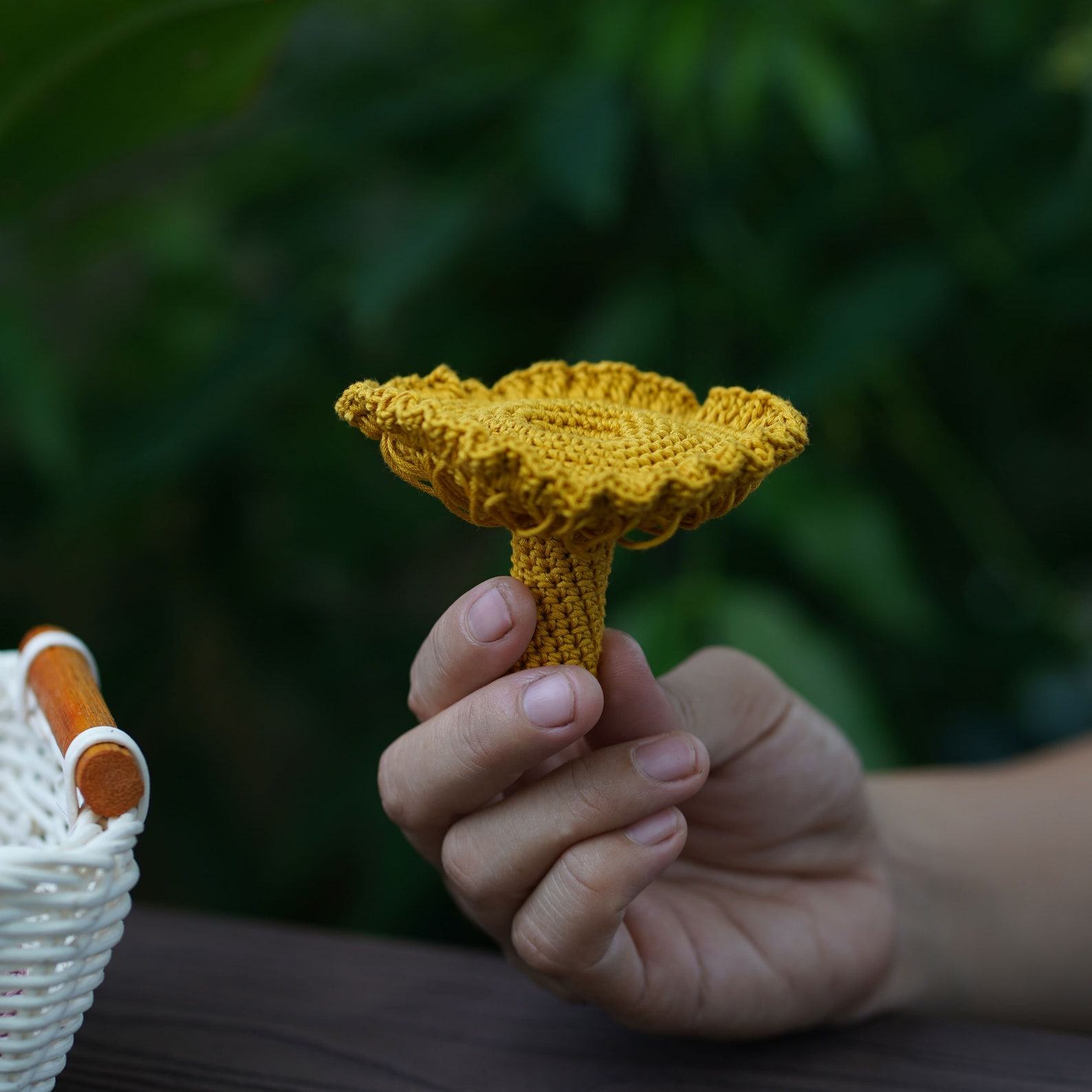 Enchanting Crochet Mushroom A Whimsical Plush Toy for Kids and Home Decor