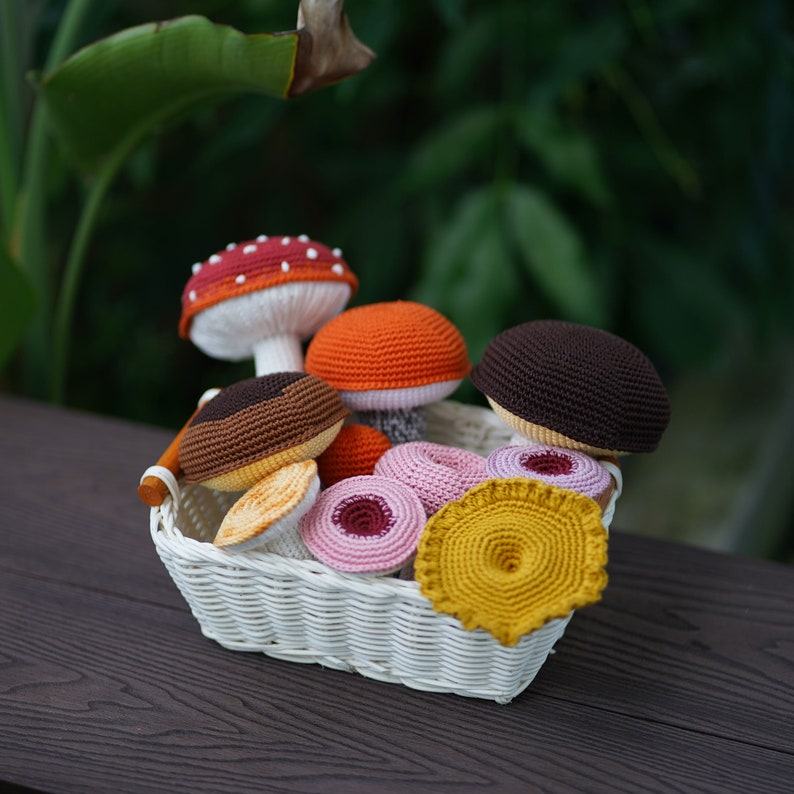 Enchanting Crochet Mushroom A Whimsical Plush Toy for Kids and Home Decor