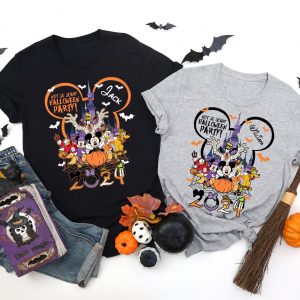 Enchanting Disney Halloween 2024 Shirts Spooktacular Family Fun at Not-So-Scary Halloween