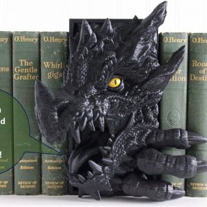 Enchanting Dragon Book Nook Illuminate Your Bookshelf with Fantasy and Wonder