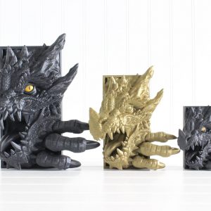 Enchanting Dragon Book Nook Immerse Yourself in Fantasy with a Voice-Activated Bookend
