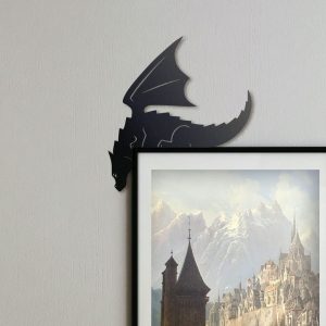 Enchanting Dragon Door Topper A Magical Touch for Your Home’s Threshold