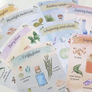 Enchanting Fairy Potion Mud Kitchen Recipe Cards Unleash Magical Outdoor Play