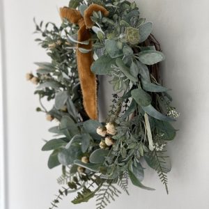 Enchanting Farmhouse Wreath Rustic Charm for Your Front Door