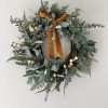 Enchanting Farmhouse Wreath Rustic Charm for Your Front Door