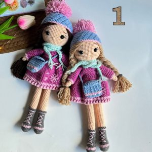 Enchanting Handmade Crochet Doll A Cherished Item for Little Dreamers
