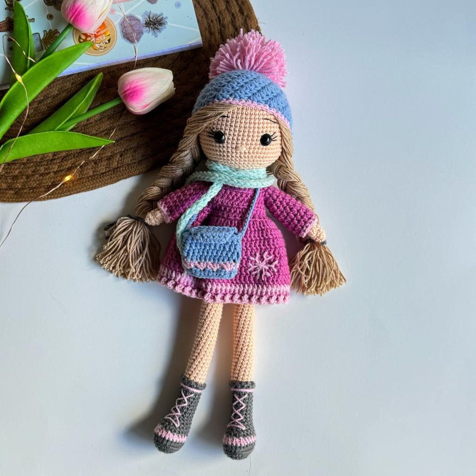 Enchanting Handmade Crochet Doll A Cherished Item for Little Dreamers