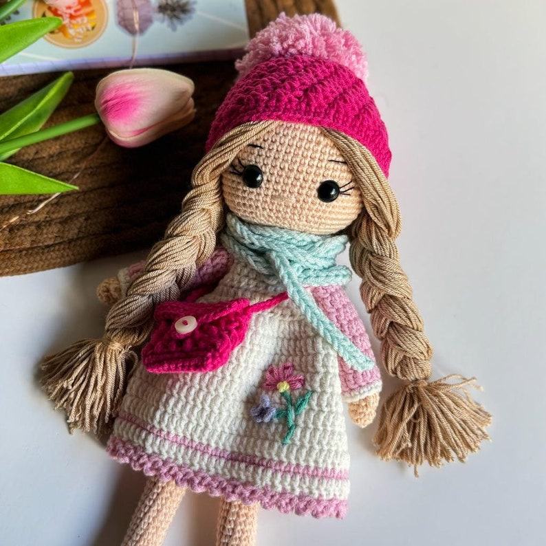 Enchanting Handmade Crochet Doll A Cherished Item for Little Dreamers