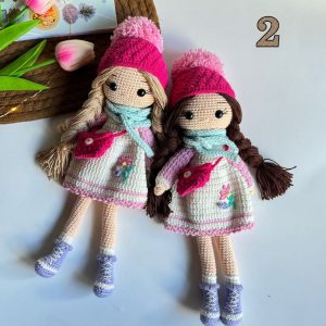 Enchanting Handmade Crochet Doll A Cherished Item for Little Dreamers