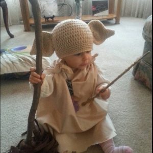 Enchanting House Elf Hat From Baby to Adult, a Magical Cosplay Accessory