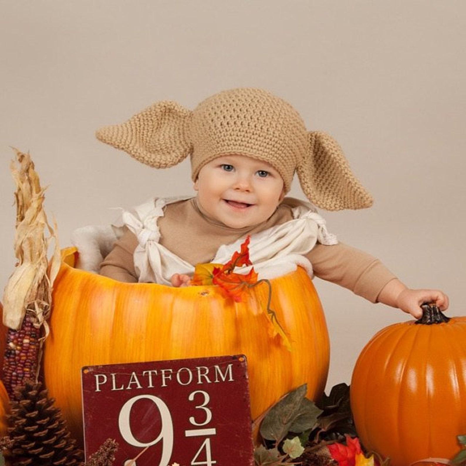 Enchanting House Elf Hat From Baby to Adult, a Magical Cosplay Accessory