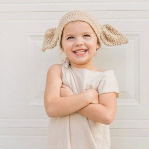 Enchanting House Elf Hat From Baby to Adult, a Magical Cosplay Accessory