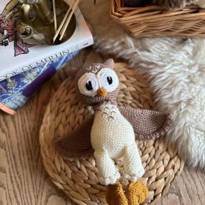 Enchanting Merlin the Owl Crochet Pattern Create Your Own Adorable Owl Amigurumi