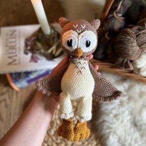Enchanting Merlin the Owl Crochet Pattern Create Your Own Adorable Owl Amigurumi