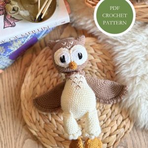 Enchanting Merlin the Owl Crochet Pattern Create Your Own Adorable Owl Amigurumi