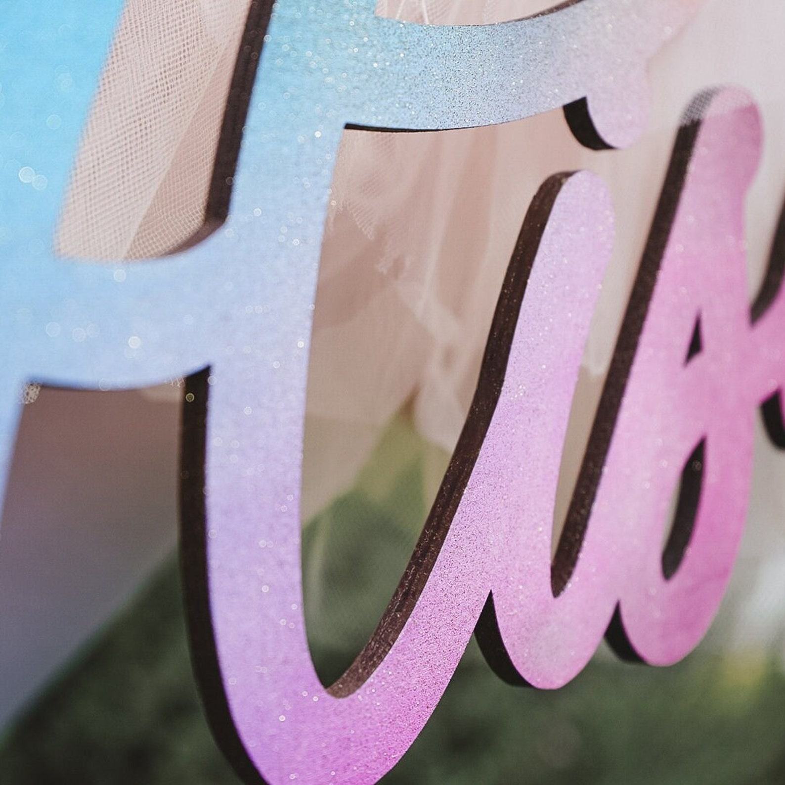 Enchanting Rainbow Wooden Name Sign A Personalized Touch for Your Little One’s Abode