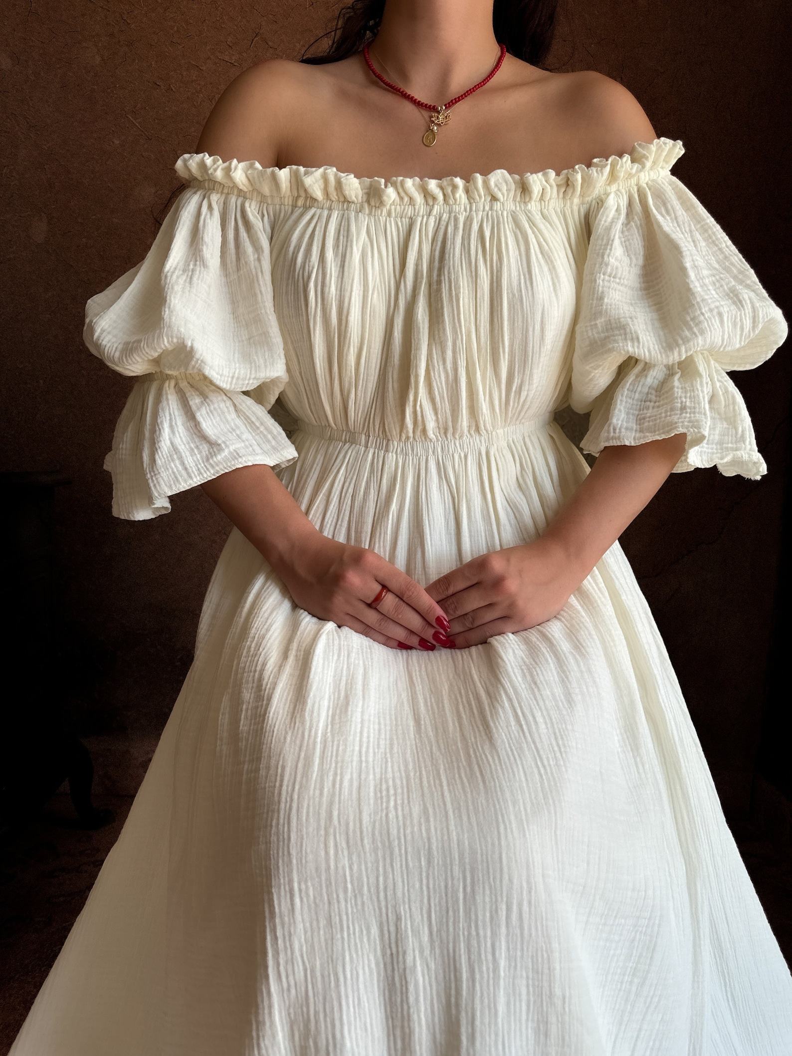 Enchanting Renaissance Chemise A Timeless Masterpiece for Cottagecore Dreams - Image 3