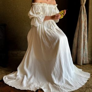 Enchanting Renaissance Chemise A Timeless Masterpiece for Cottagecore Dreams