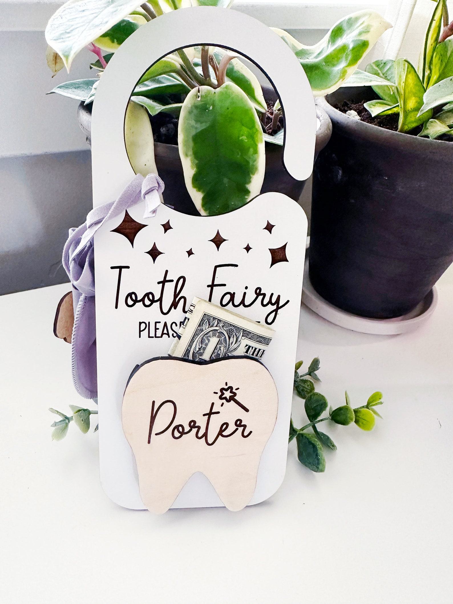 Enchanting Tooth Fairy Money Holder A Magical Gateway to Dreamland - Image 3