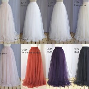 Enchanting Tulle Skirt Elevate Your Style with Custom Length and Size