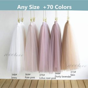 Enchanting Tulle Skirt Elevate Your Style with Custom Length and Size