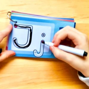 Engaging and Educational German Alphabet Tracing Cards, Painting, and Swing Exercise Templates for Preschoolers