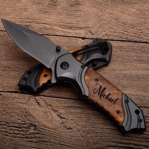 Engraved Pocket Knife A Timeless Anniversary Keepsake for Him