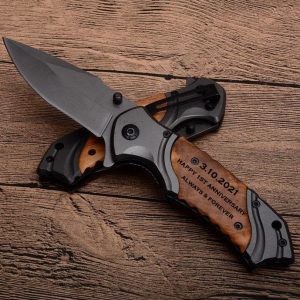 Engraved Pocket Knife A Timeless Anniversary Keepsake for Him