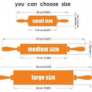 Engraved Rolling Pin Elevate Your Baking with Custom Embossed Patterns