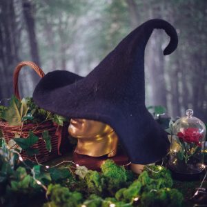 Enigmatic Witch’s Hat Unleash the Magic of Dark Academia