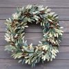 Enliven Your Abode with Our Timeless Faux Olive Wreath A Year-Round Touch of Nature’s Elegance