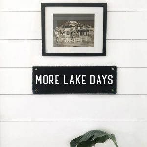 Escape to Tranquility More Lake Days Wall Tapestry for Coastal Summer Bliss