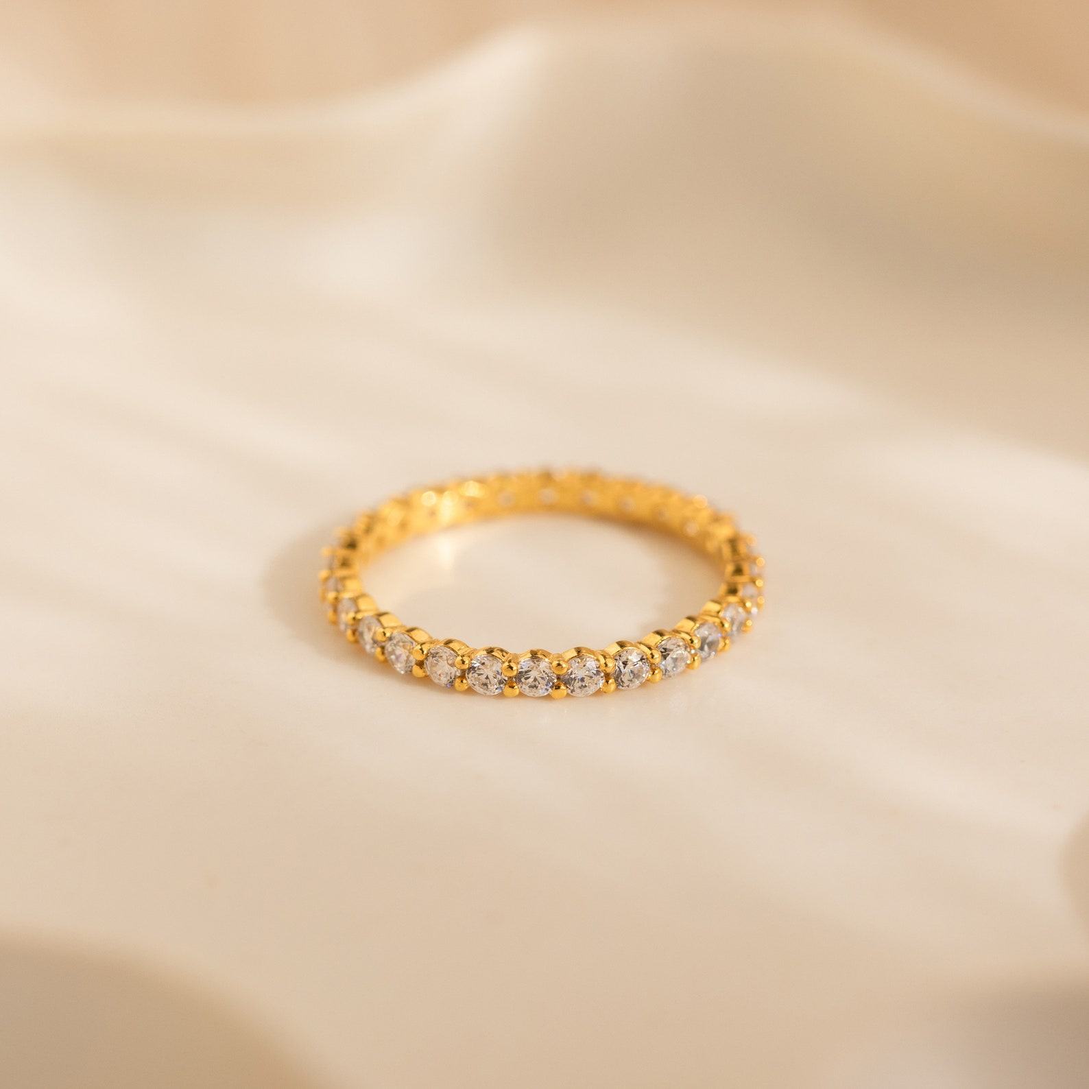 Eternity Birthstone Ring Celebrate Your Journey with Personalized Gemstones