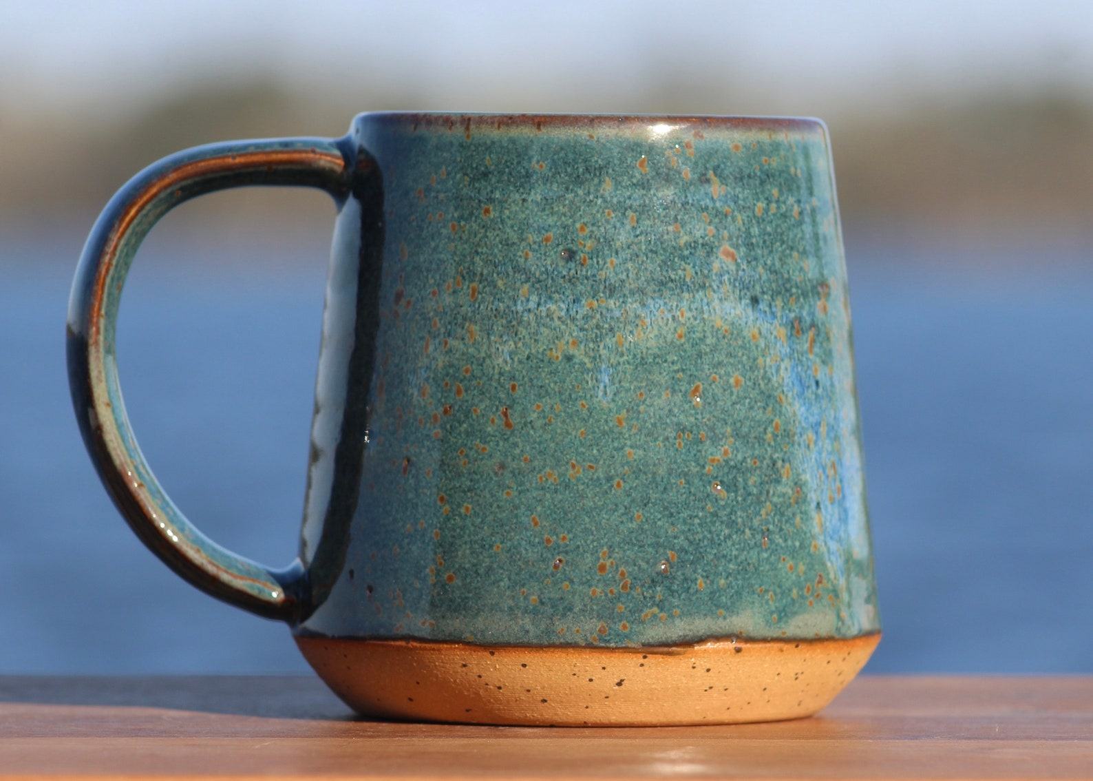 Evergreen Tree Mug Embrace the Tranquility of Nature with Salt of the Earth NC Pottery - Image 3