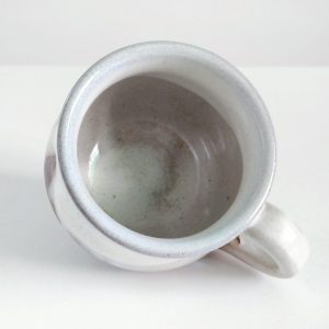 Exquisite 5.1oz Japanese Ceramic Coffee Cup A Symphony of White and Brown